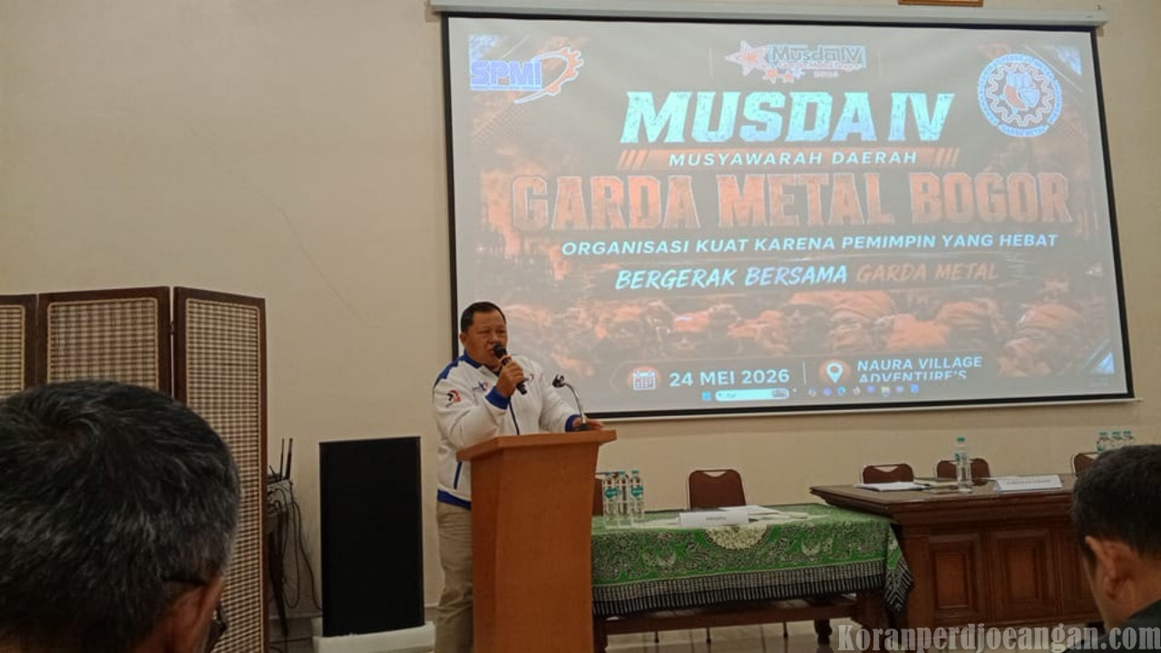 Ketua KC FSPMI Bogor Resmi Buka MUSDA IV Garda Metal: Saatnya Perkuat Solidaritas dan Bela Serikat