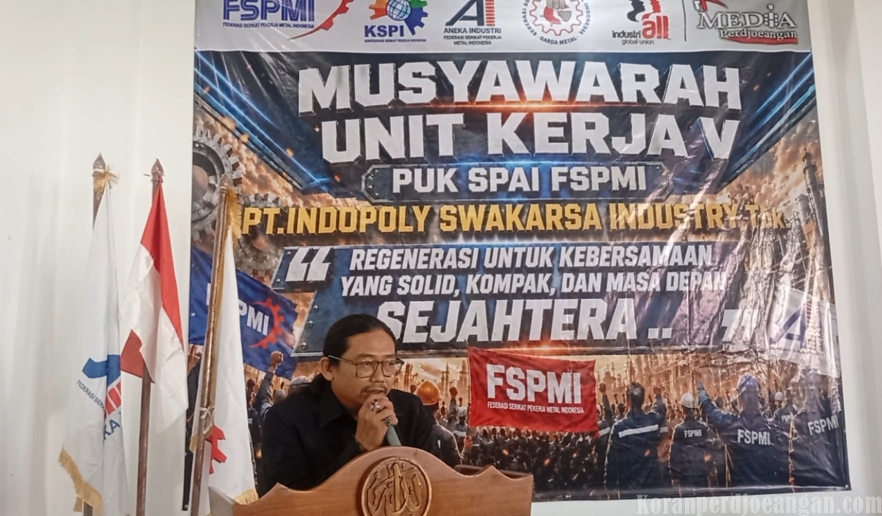 Pangkorda Garda Metal FSPMI Purwakarta, Erik Santoso Ingatkan Soliditas dan Larangan Sombong
