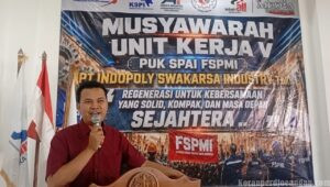 Musnik V Serikat FSPMI Indopoly: Hadi Hermawan Tegaskan Soliditas dan Target Penambahan Anggota untuk Hadapi Tantangan Global