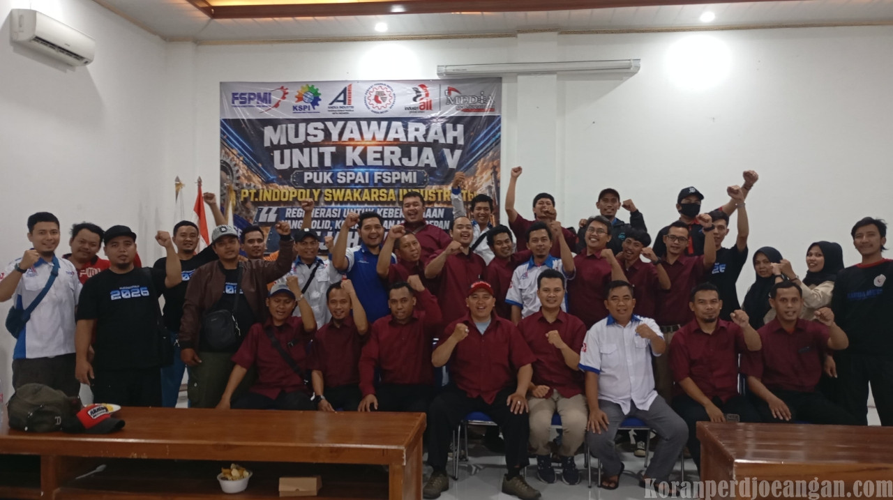 Musnik V Serikat FSPMI PT Indopoly Resmi Diselenggarakan, Berikut Susunan Pengurus Periode 2026-2029