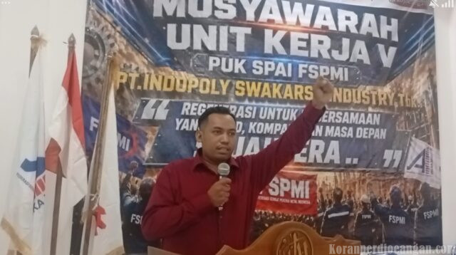Yogi Zulharyanto Sah Terpilih Sebagai Ketua Serikat FSPMI PT Indopoly Swakarsa Industry Tbk Periode 2026-2029