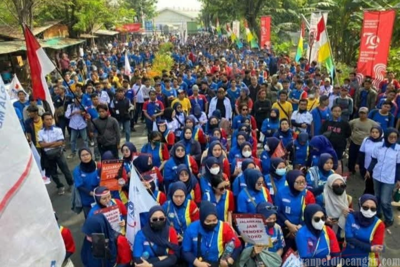 Presiden FSPMI Suparno Desak Indomarco Bayar Lembur Hari Libur Nasional