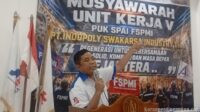 Jangan Takut dan Jangan Minder, Pesan Kuat Ade Supyani di Musnik V Serikat FSPMI Indopoly Swakarsa Industry Tbk