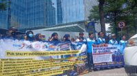 Tuntut Hak Normatif, Ratusan Anggota Serikat FSPMI PT Indomarco Prismatama Tangerang Sambangi Kantor Pusat Indomarco di Jakarta Tuntut Hak Normatif, Ratusan Anggota Serikat FSPMI PT Indomarco Prismatama Tangerang Sambangi Kantor Pusat Indomarco di Jakarta