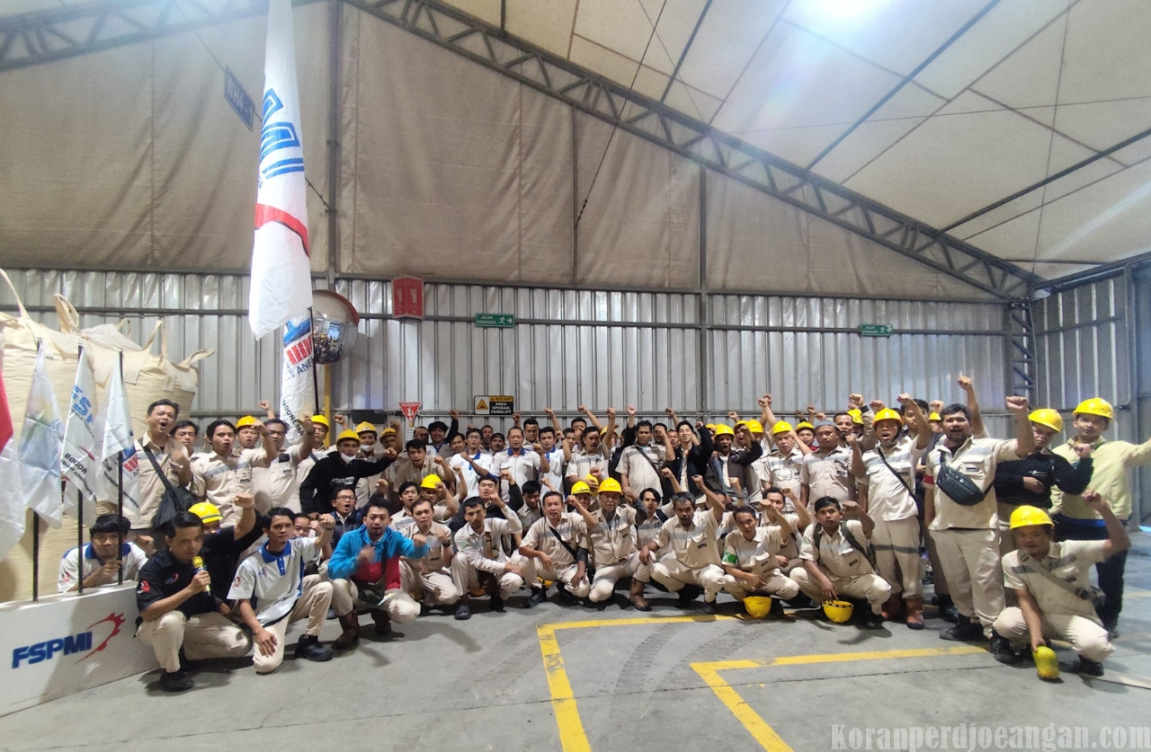 Konsolidasi Anggota Serikat FSPMI PT Clariant Adsorbents Indonesia Perkuat Solidaritas dan Bahas Agenda Strategis Organisasi