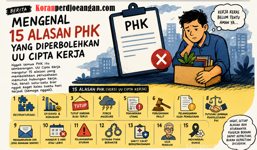 Kalau Suatu Hari Kamu Di-PHK, Cek Dulu: Masuk 15 Alasan Ini Nggak?