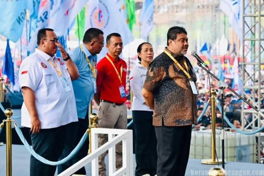 Di Hadapan Presiden Prabowo, Said Iqbal Tegas Bacakan 11 Tuntutan Buruh pada May Day 2026
