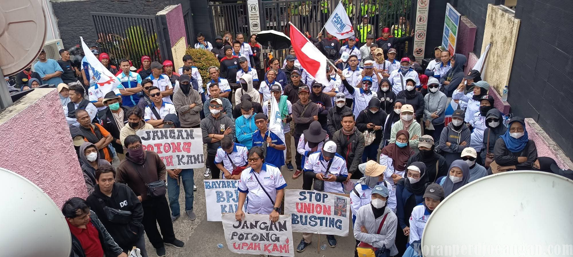 Ini Biang Keroknya Kenapa Buruh FSPMI Demo PT Immortal Cosmedika Indonesia