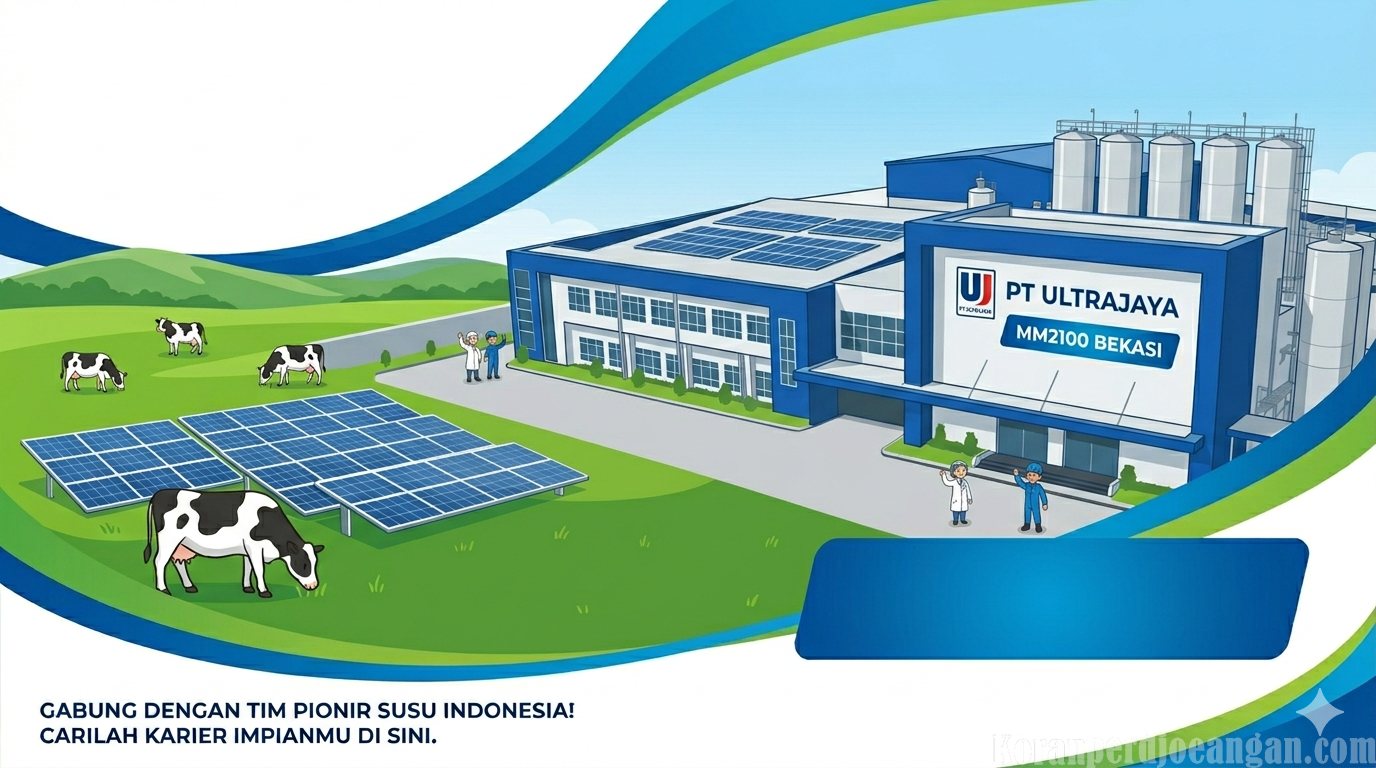 PT Ultrajaya Cabang MM2100 Bekasi Buka Lowongan Kerja Terbaru, Cek Syaratnya