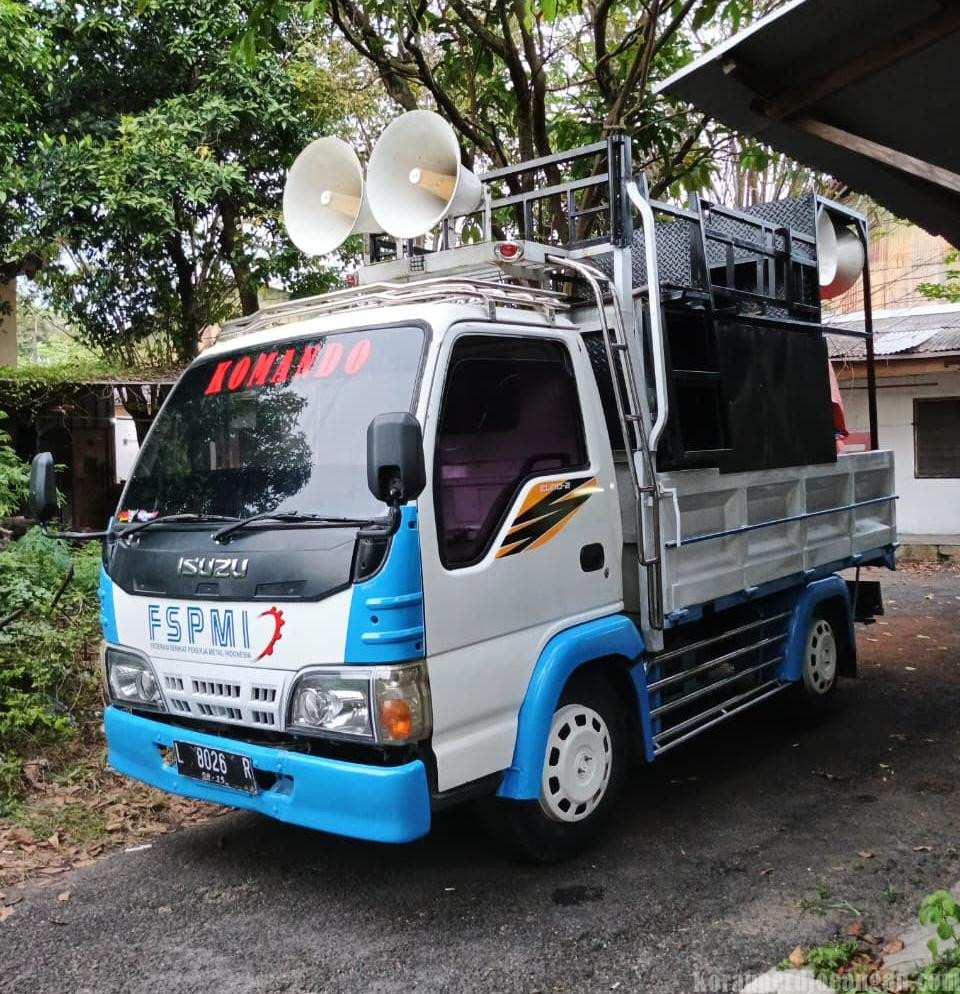 Mobil Komando Baru FSPMI Mojokerto Memulai Sejarah Kawal Aksi Mayday 2026