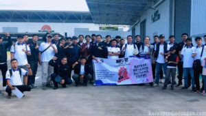 45 Buruh Sunchirin Turun ke Monas, Tegaskan “Kepastian Hukum Sejahtera Harga Mati” di May Day 2026