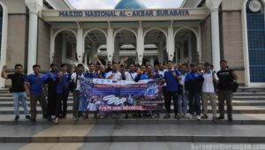 Masjid Al Akbar dan Masjid Di Kajati, Jadi Tempat Ribuan Massa Aksi FSPMI Untuk Ibadah Shalat Jumat