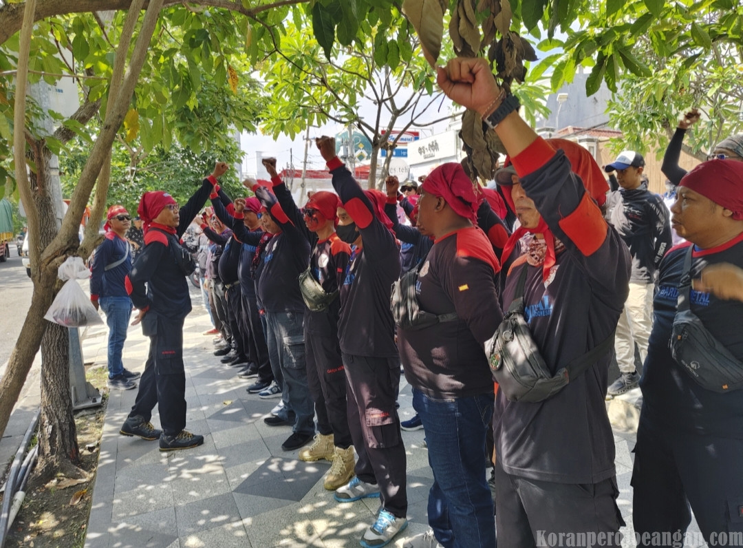 Slamet Raharjo Instruksikan Massa SPAI FSPMI Surabaya Jaga Kondusivitas Aksi May Day 2026