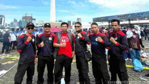 Garda Metal PUK SPAMK-FSPMI PT. NTRI Merapat Ke Monas Kawal May Day 1 Mei 2026