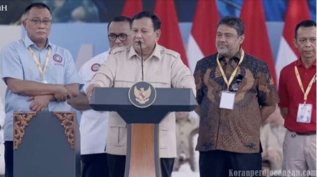 Presiden Prabowo Tanyakan Manfaat MBG ke Buruh, Sebut Ekonomi Hidup hingga Petani