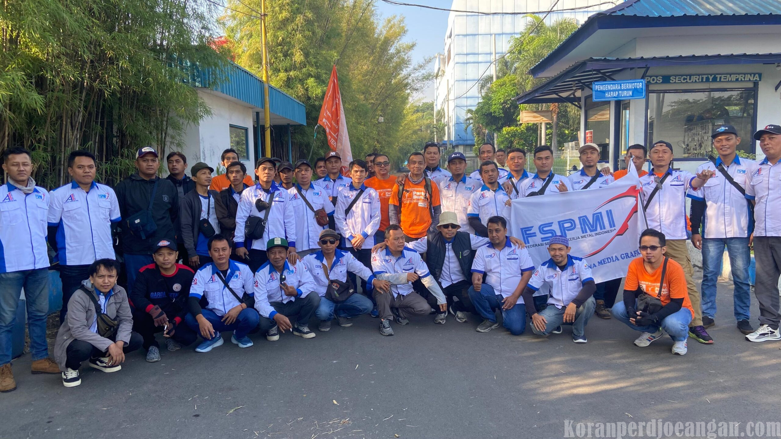Semangat Mayday 2026, PUK SPAI FSPMI Temprina Media Grafika Tampil All Out