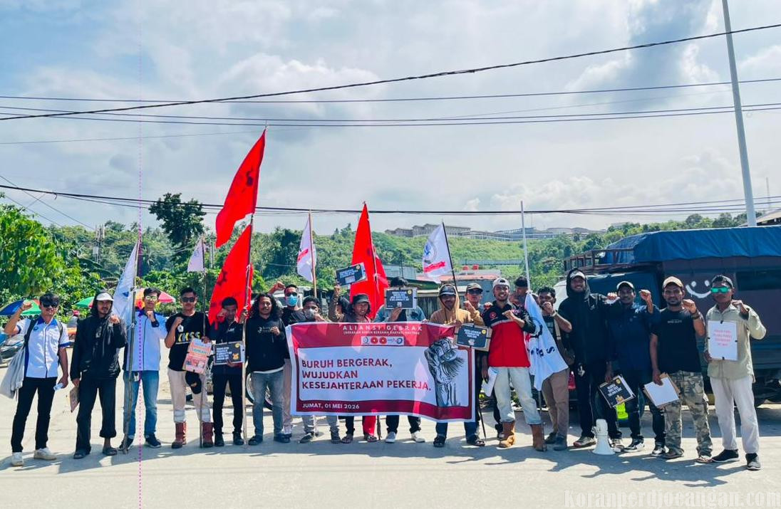 Aliansi Gerakan Buruh Bersama Rakyat Soroti K3 dan Pungli di Industri Nikel Maluku Utara