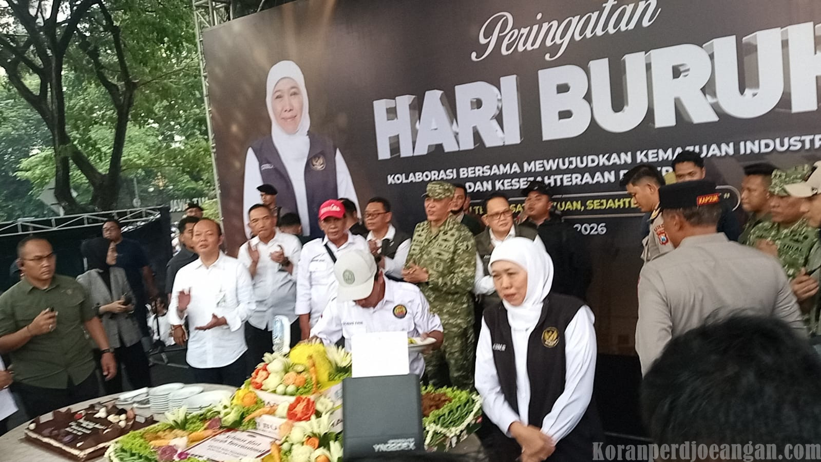 Pemprov Jatim dan Serikat Buruh Sepakati Tuntutan May Day 2026