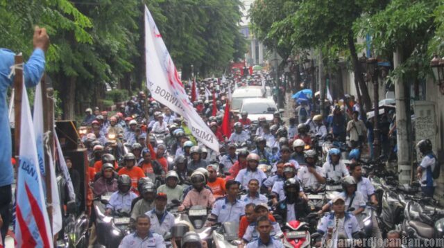Ribuan Buruh Peringati May Day 2026 di Surabaya, Suarakan Tuntutan Keadilan dan Kesejahteraan