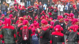 Dirgahayu Garda Metal ke-18, Warnai Aksi May Day di Surabaya