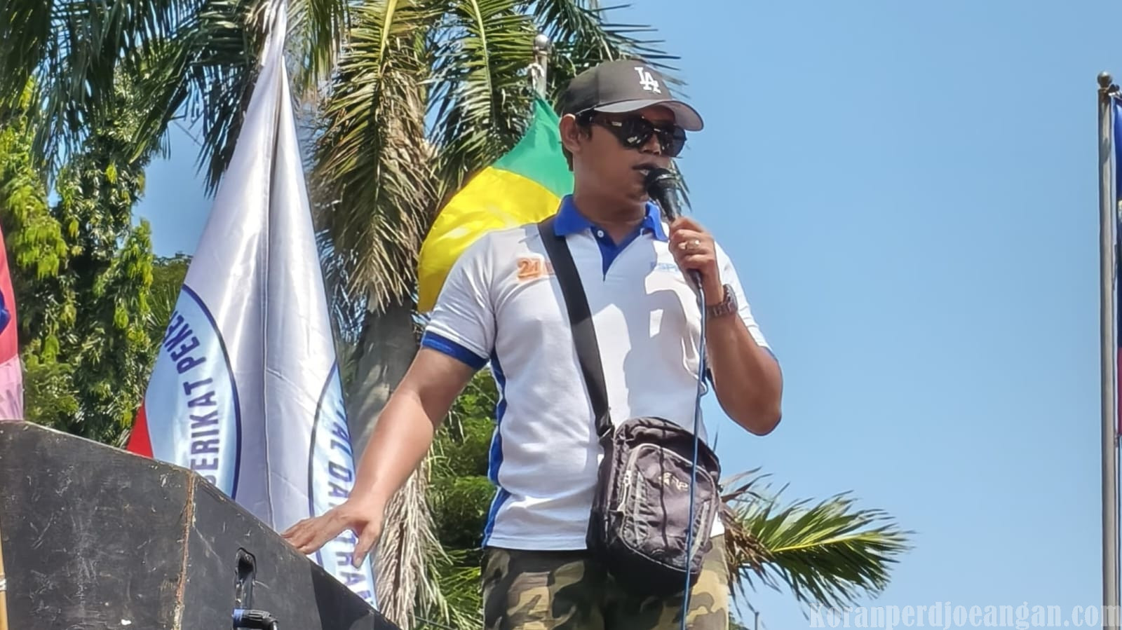 May Day 2026, SPDT FSPMI Gresik kepung Kantor Bupati