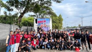 Solidaritas Menggelora! PUK SPAI FSPMI PT Multi Indomandiri Ramaikan May Day 2026 di Monas