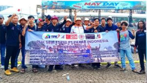 PUK SPAI FSPMI PT Paxar Indonesia Ikuti Peringatan May Day 2026 di Jakarta dan Semarang