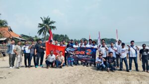 Musnik II Serikat FSPMI PT Krakatau Jasa Logistik Digelar di Pantai Sambolo 2, Sekaligus Tasyakuran Pengangkatan Karyawan Tetap