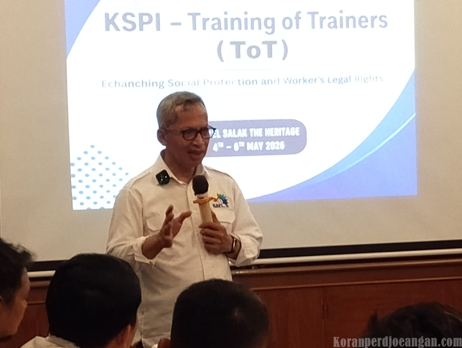 Sekjen KSPI: Peserta ToT Adalah Kader Terpilih yang Siap Ciptakan Regenerasi