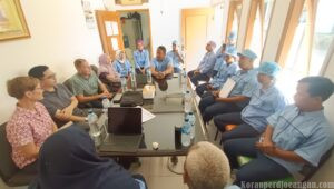 PUK SPLP FSPMI PT Marsol Abadi Indonesia Terima Kunjungan SASK Finlandia
