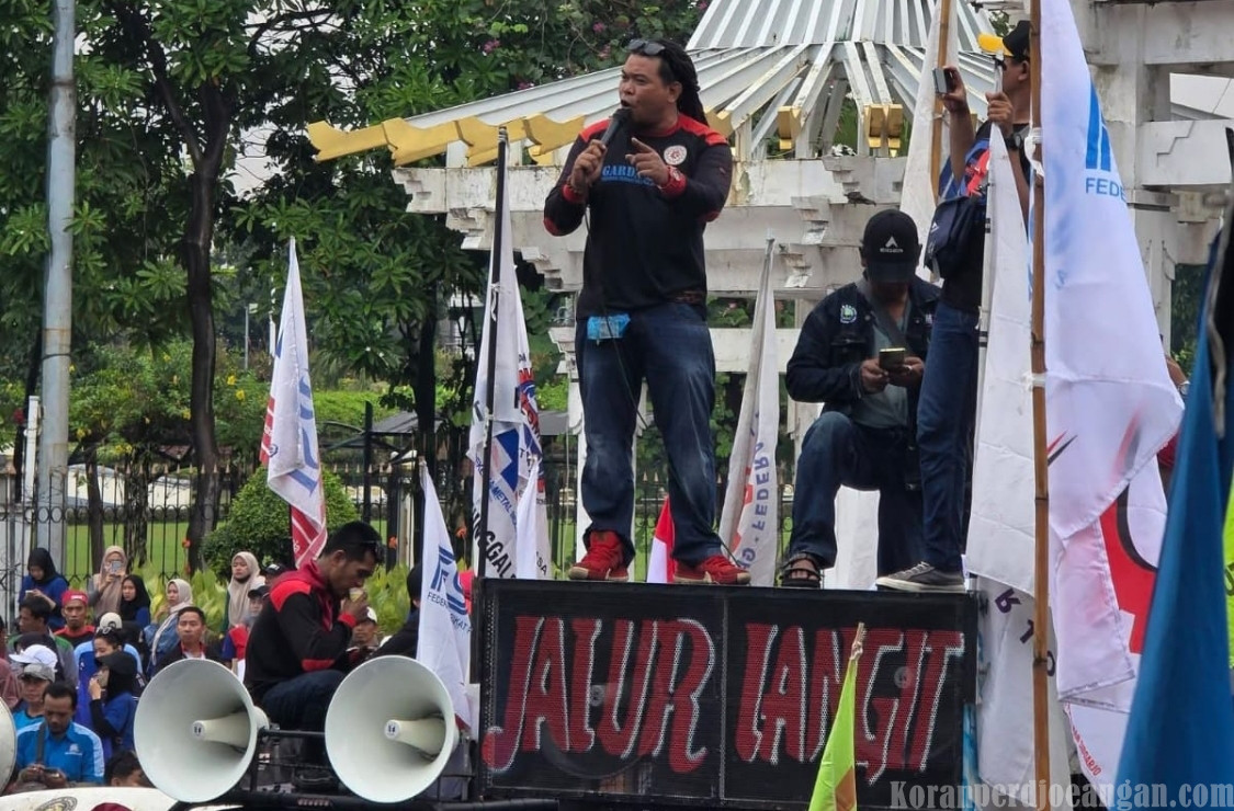 May Day 2026 Berjalan Kondusif, Gatot Mistriono Tegaskan Komitmen Kawal Janji Gubernur Jawa Timur