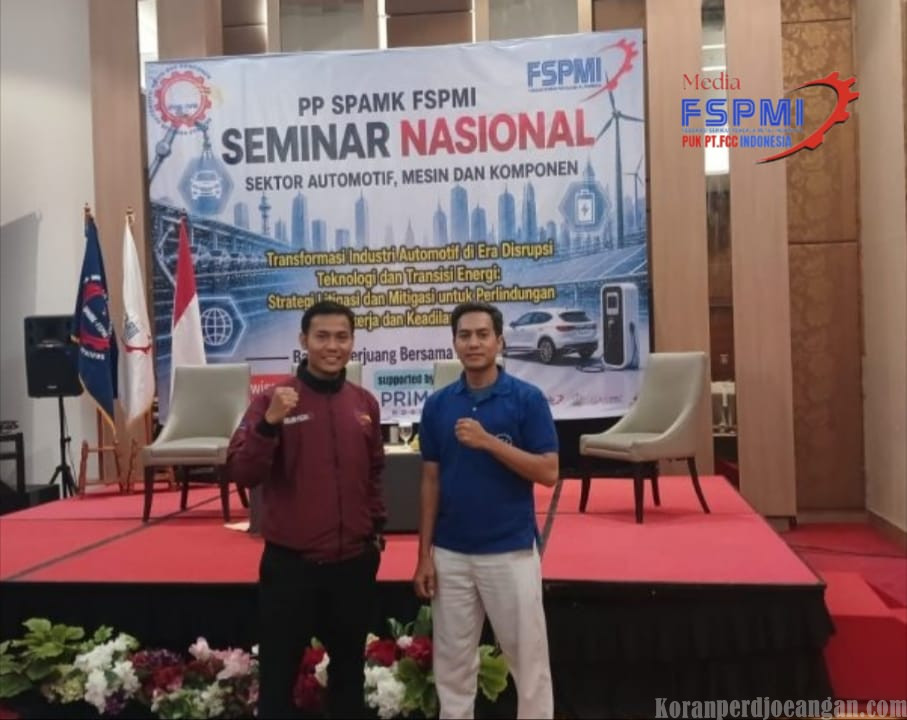 PUK FCC Hadiri Seminar Nasional :Transformasi Industri Otomotif di Era Disrupsi Teknologi dan Transisi Energi