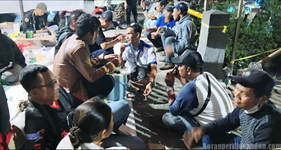 Solidaritas PUK SPAI FSPMI Surabaya, Menguat di Tenda Juang PT KRI