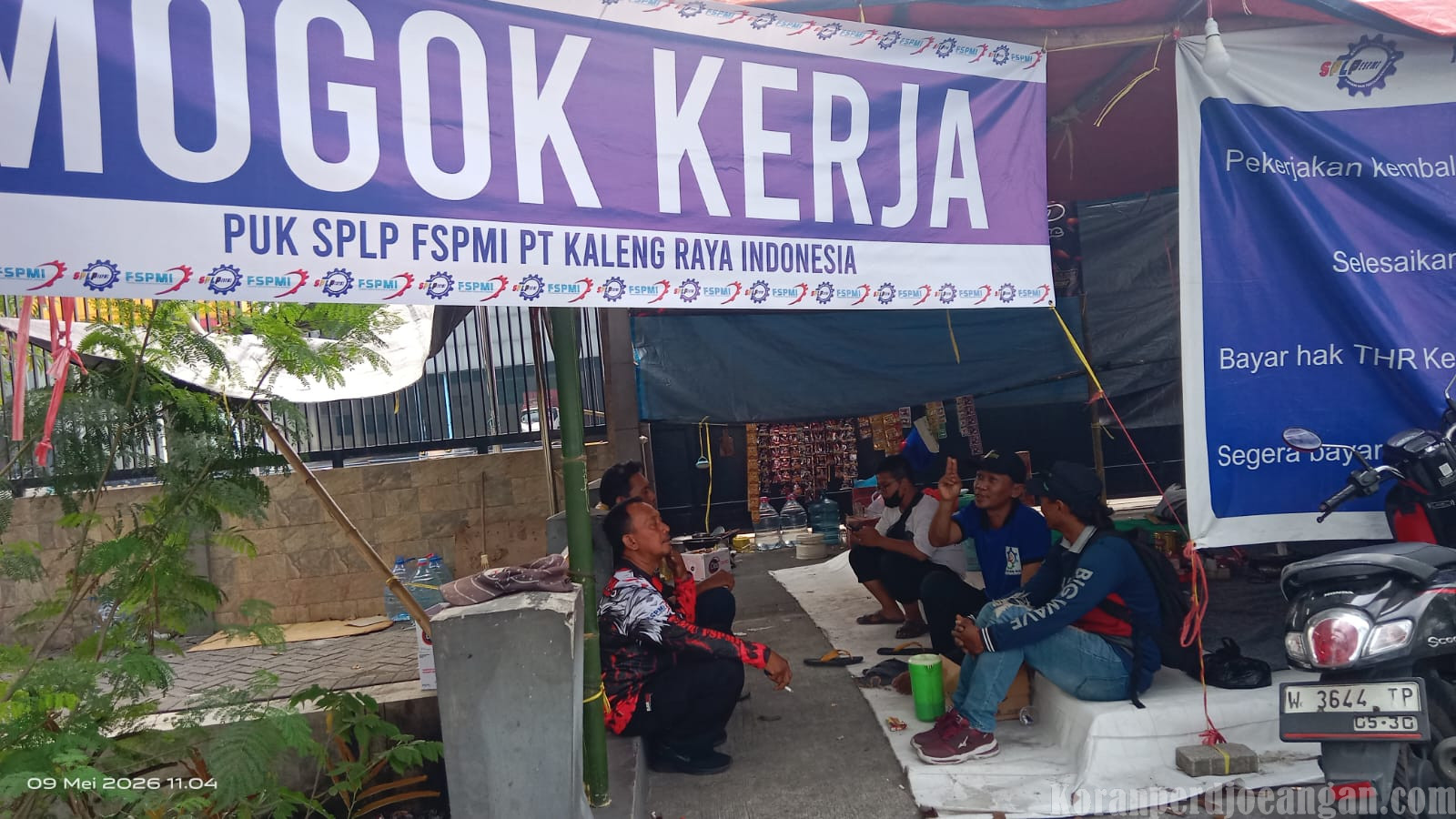 Solidaritas Tak Terbendung, Pekerja  PT KRI Tunjukkan Kekuatan Berserikat