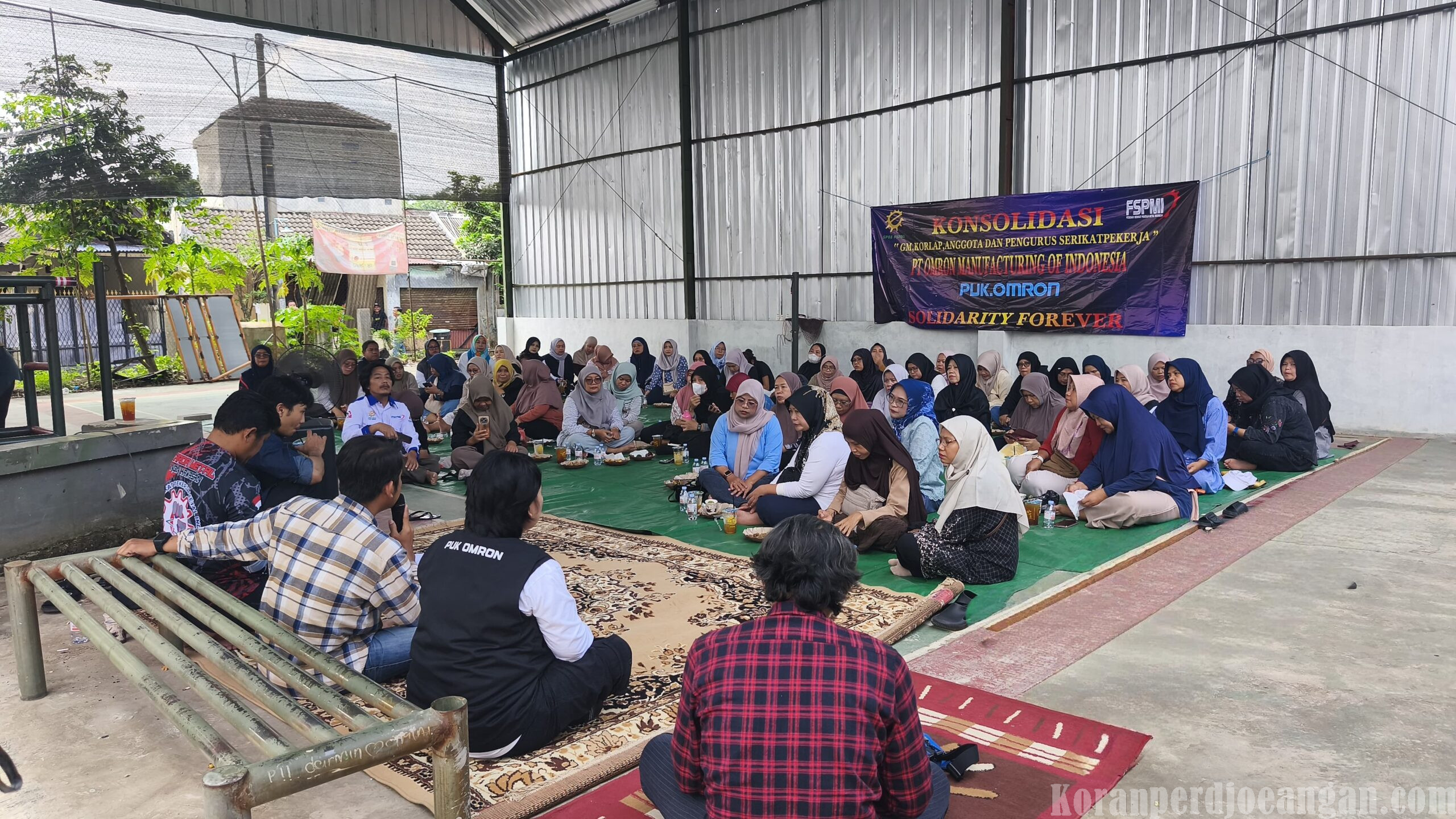 PUK SPEE FSPMI PT Omron Gelar Konsolidasi dan Silaturahmi dengan Anggota