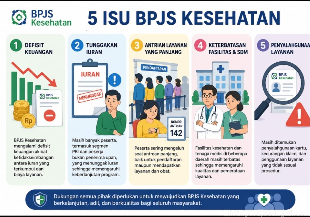 Lima isu BPJS Kesehatan di Tahun 2026, Bagaimana Tanggapan Dari Masyarakat dan Pekerja