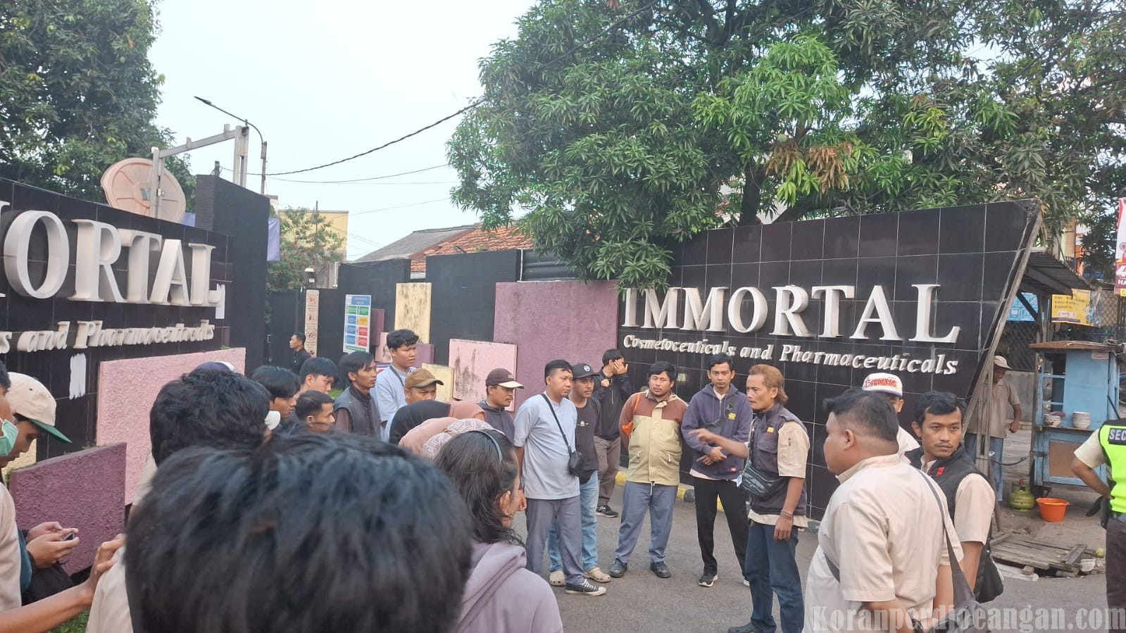 Serikat FSPMI PT Immortal Cosmedika Indonesia Persiapkan Mogok Kerja