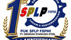 PUK SPLP FSPMI PT Obsidian Stainless Steel Rayakan Anniversary Pertama