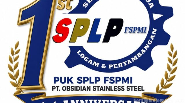 PUK SPLP FSPMI PT Obsidian Stainless Steel Rayakan Anniversary Pertama