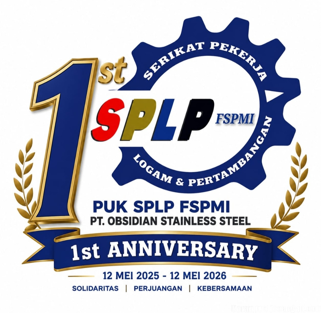 PUK SPLP FSPMI PT Obsidian Stainless Steel Rayakan Anniversary Pertama