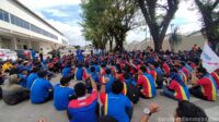 Upah Lembur Tidak Dibayarkan, Buruh Geruduk Indomaret Makassar