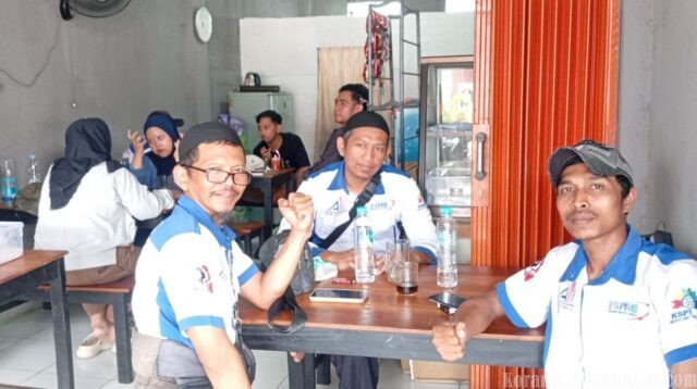 Aksi Solidaritas Serikat FSPMI PT Kreasi Mas Indah