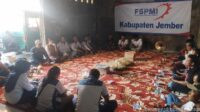 Tasyakuran Kantor Sekretariat Baru, Milik Anggota Buruh FSPMI Jember