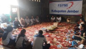Tasyakuran Kantor Sekretariat Baru, Milik Anggota Buruh FSPMI Jember