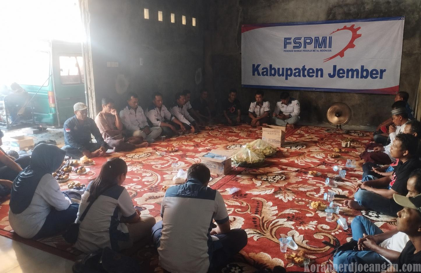 Tasyakuran Kantor Sekretariat Baru, Milik Anggota Buruh FSPMI Jember