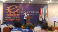 Konsisten, Setia Bersama FSPMI Jadi Tema Rakercab SPEE FSPMI Kabupaten/Kota Bekasi Konsisten, Setia Bersama FSPMI Jadi Tema Rakercab SPEE FSPMI Kabupaten/Kota Bekasi