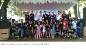 Family Gathering PT Anugrah Cipta Mol Indonesia (ACMI) Perkuat Silaturahmi Keluarga Karyawan