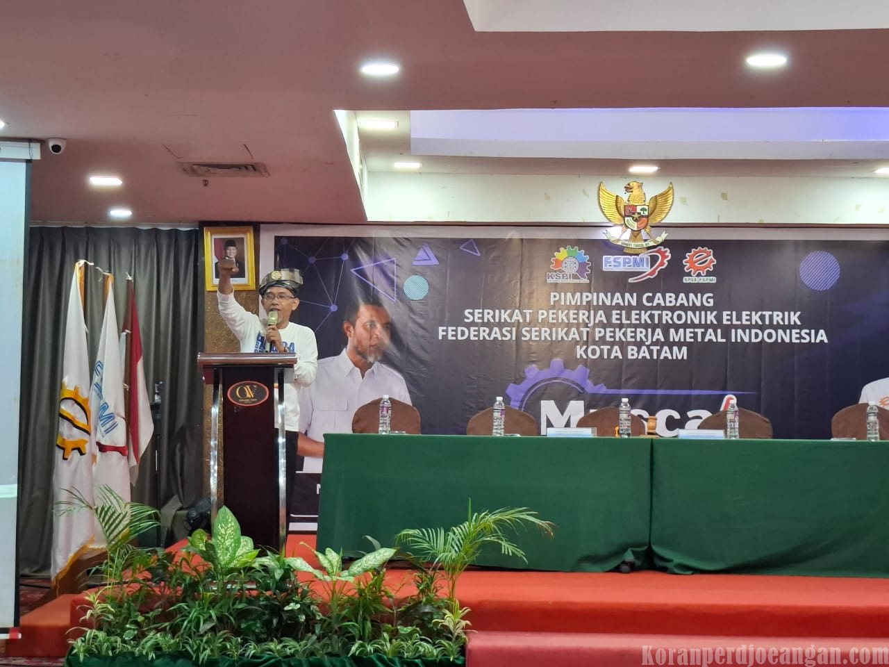 Sekjen FSPMI Sabilar Rosyad,S.H Hadiri Muscab 6 PC SPEE FSPMI Batam