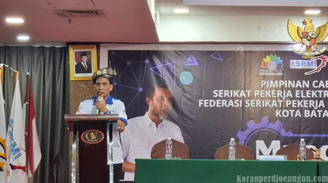 Muscab PC SPEE FSPMI Batam Ketum SPEE Ananto Prasetya”Konsisten, setia, bersama FSPMI”