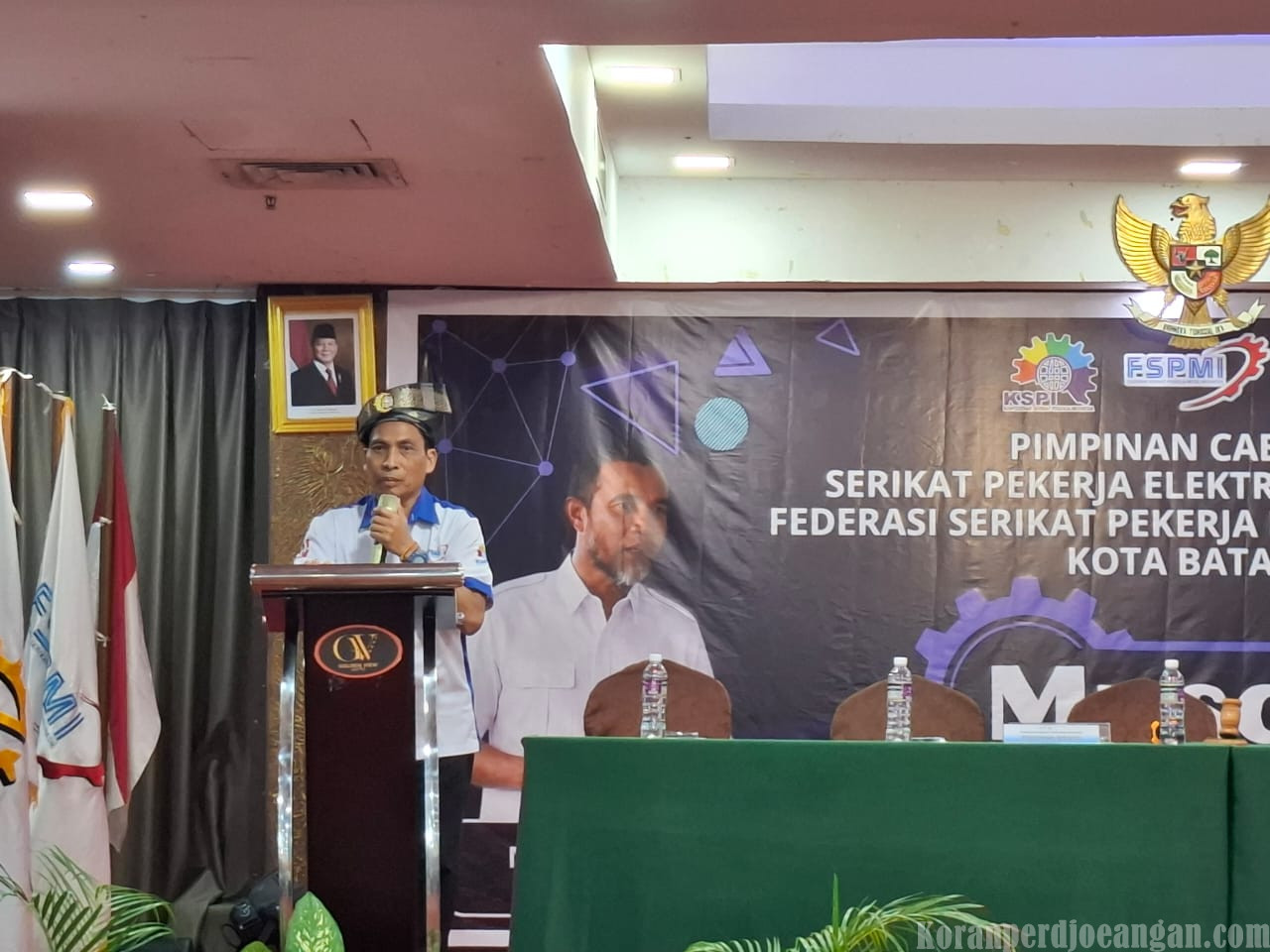 Muscab PC SPEE FSPMI Batam Ketum SPEE Ananto Prasetya”Konsisten, setia, bersama FSPMI”